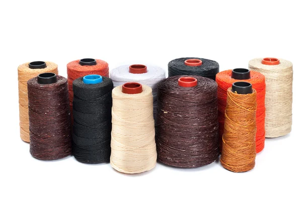 Yarn Thread for leather craft tool isolated Stock Picture