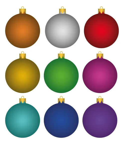Renkli Noel topları