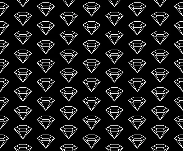 Motif diamants noir et blanc Illustration De Stock