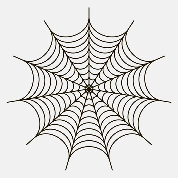 El icono de tela de araña.. Ilustración vectorial Gráficos Vectoriales