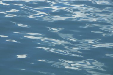 Yumuşak ve güzel deniz yüzeyi dalga arkaplanı