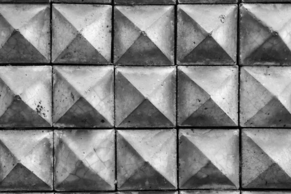 Patrón Azulejos Mosaico Pirámide Fondo Textura Pared —  Fotos de Stock