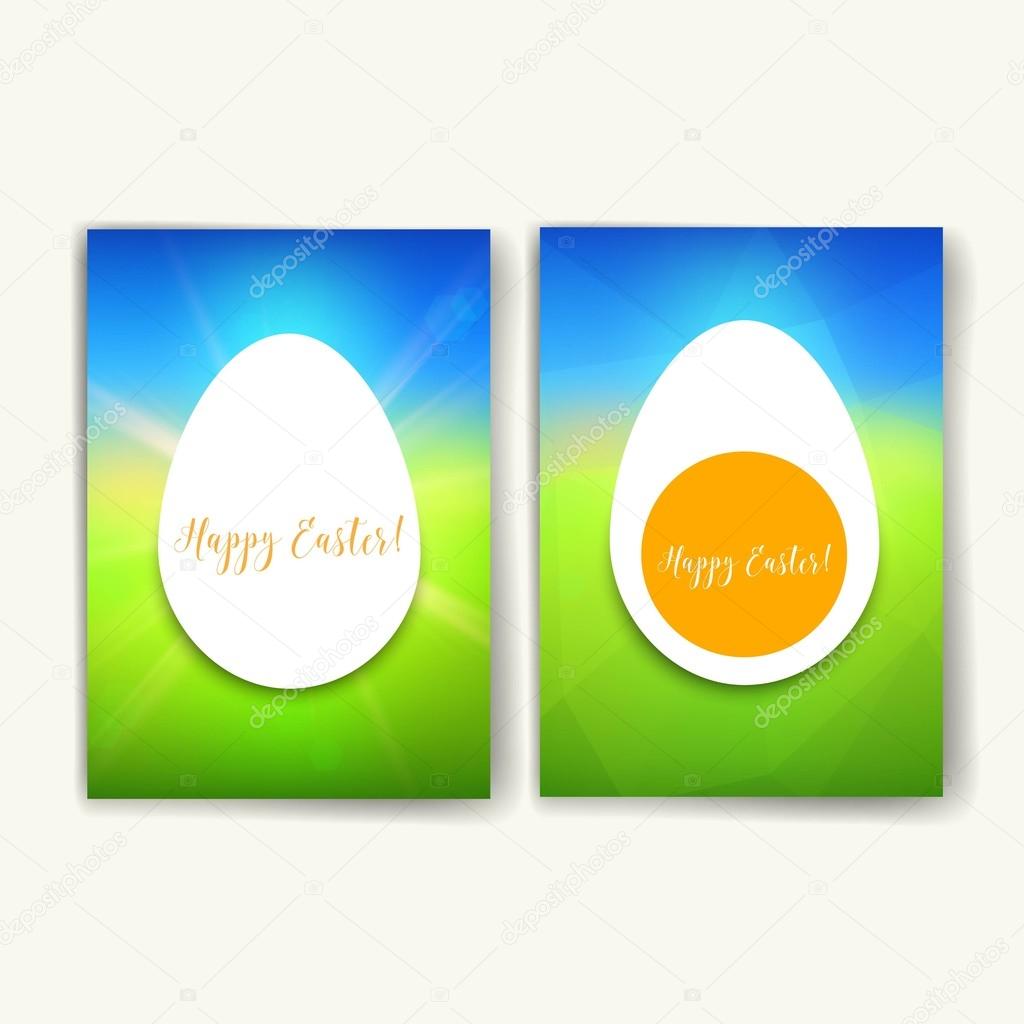 Set of Trendy Easter Posters with hand drawn Background. Modern Hipster  Style for Invitation, Business Contemporary Design. Hand Drawn Elements for  Placards, Flyer Stock Vector by ©dikaya_miau 101942370, image size:1024x1024
