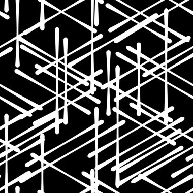 Geometrik dikişsiz desen. vektör illüstrasyonu.