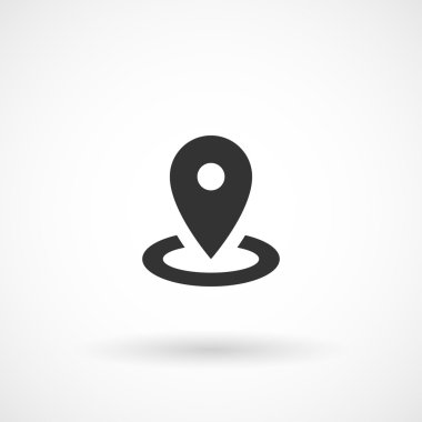 PIN, yer işareti simgesini göster.