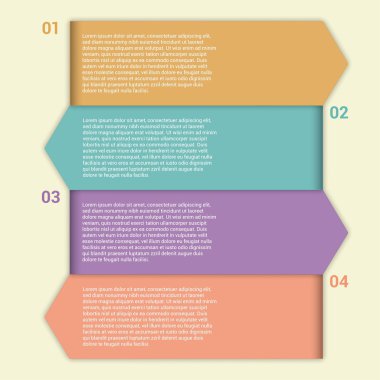 Modern tasarım en az tarzı Infographic şablon düzeni