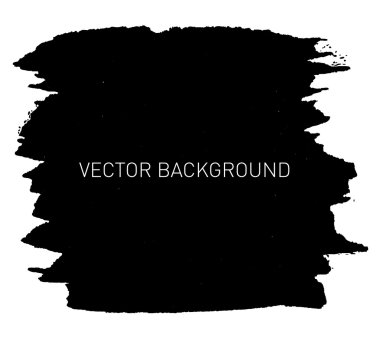 Siyah leke beyazda izole.