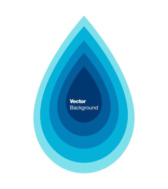 Su Damlası İllüstrasyonu
