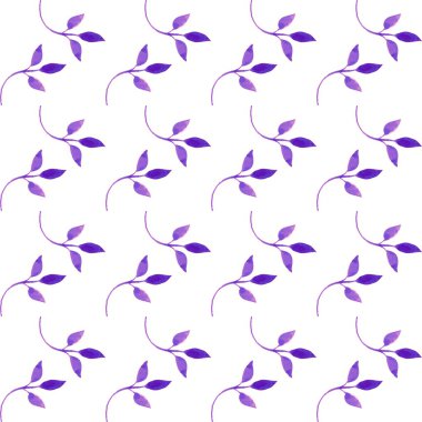 Vektör çiçek suluboya desenli