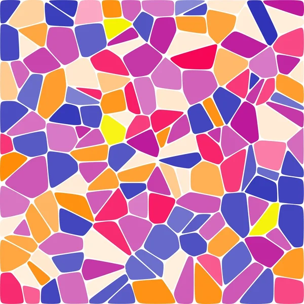 Renkli mozaik desen
