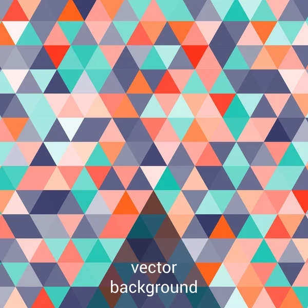Colorful mosaic pattern. — Stock Vector
