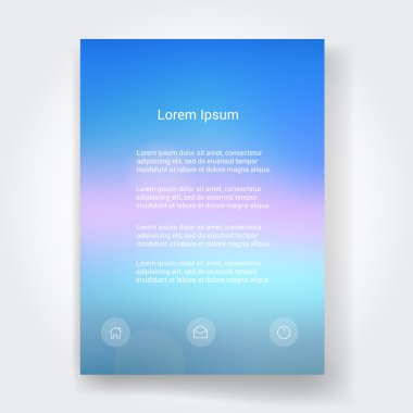 Templates. Design Set of Web, Mail, Brochures. Mobile, Technology, Infographic Concept. Modern flat and line icons. App UI interface mockup. Web ux design.