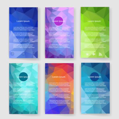 Templates. Design Set of Web, Mail, Brochures. Mobile, Technology, Infographic Concept. Modern flat and line icons. App UI interface mockup. Web ux design.