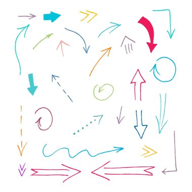 Grunge fırça darbeleri vektör seti. Vektör fırça darbeleri koleksiyonu. 