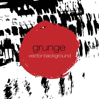 Grunge fırça darbeleri vektör seti. Vektör fırça darbeleri koleksiyonu. 