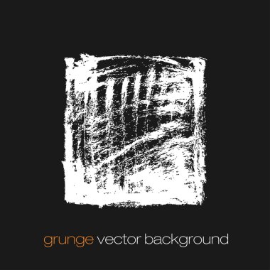 Grunge fırça darbeleri vektör seti. Vektör fırça darbeleri koleksiyonu. 