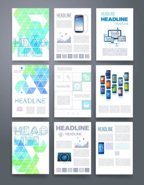 Grunge fırça darbeleri vektör seti. Vektör fırça darbeleri koleksiyonu. 