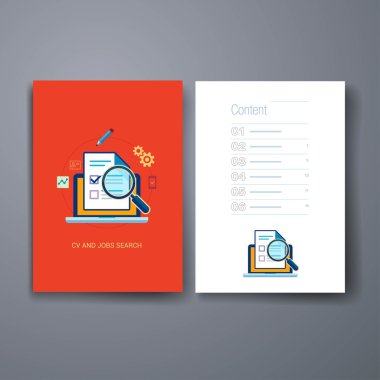 Modern cards design template.
