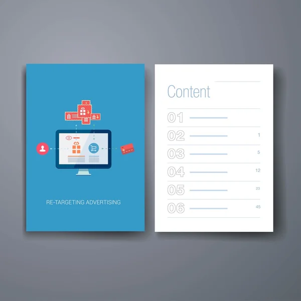 Modern cards design template. — Stockvector