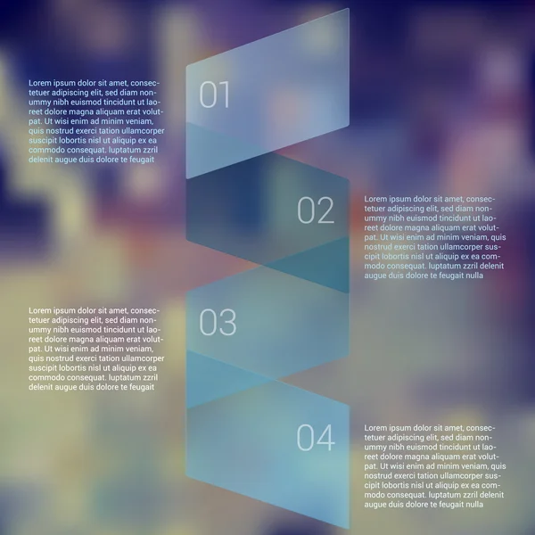 Faltband Sicherheitsdiagramm infografische Vorlage Design — Stockvektor