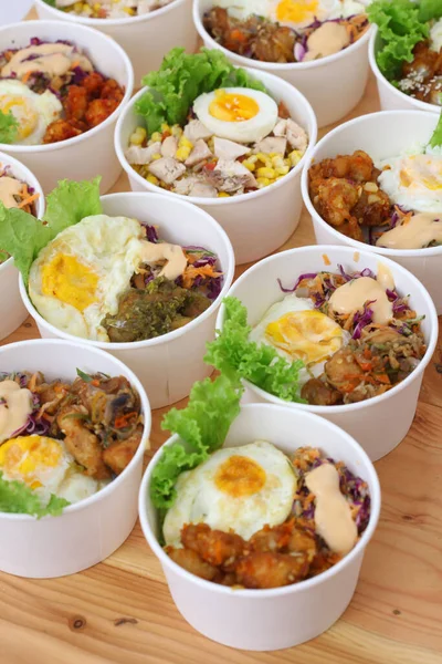 Orang Korea Buatan Sendiri Yang Pedas Korean Yangnyeom Chicken Rice — Stok Foto
