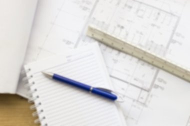 Bulanık görüntüler tablo işadamı