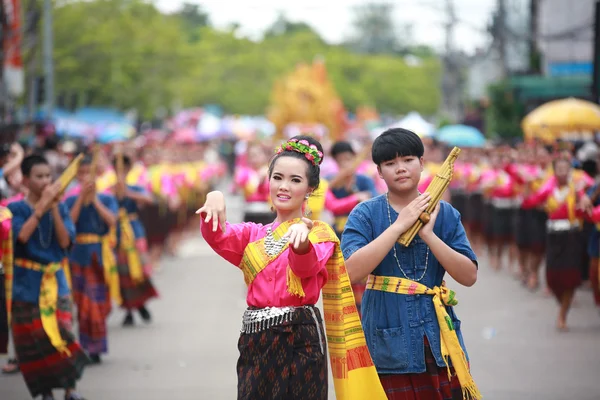 UBON RATCHATHANI CANDLE FESTIVAL — Stock Photo, Image