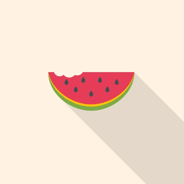 Watermelon slice icon — Stock Photo, Image