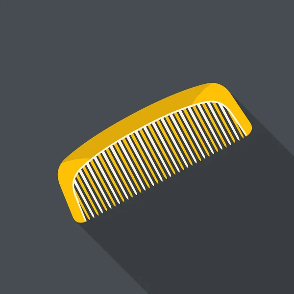 Vektorové ilustrace vlasy hřeben — Stockový vektor