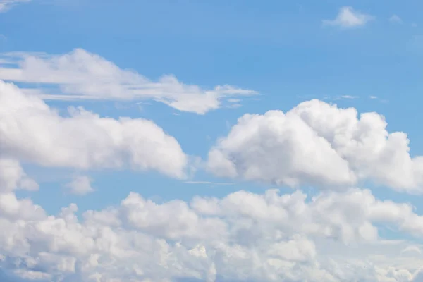 Mooie Witte Wolken Lucht — Stockfoto