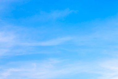 Beyaz bulutlu güzel gökyüzü