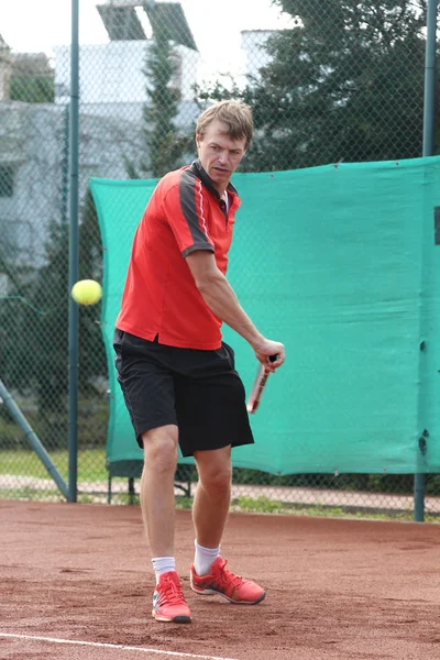 Tenista (mladý muž) — Stock fotografie
