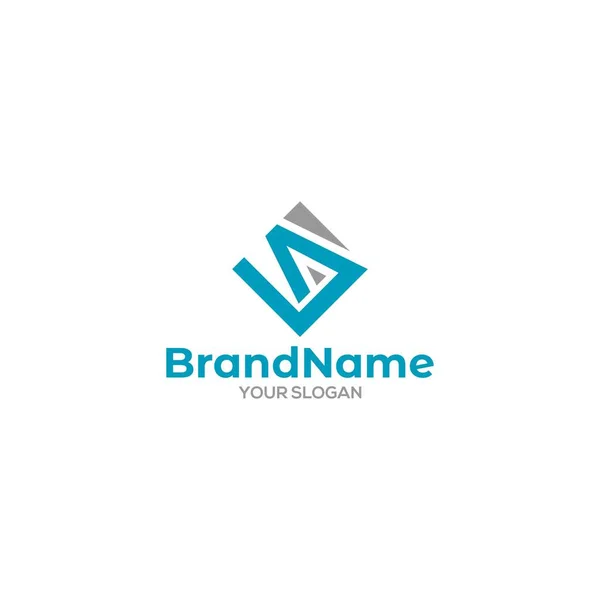 Diamond Logo Design Vecteur — Image vectorielle