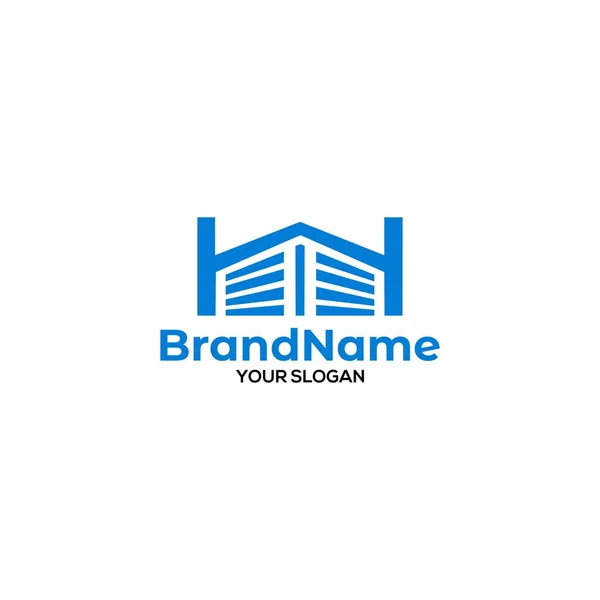 H Depolama Logosu Tasarım Vektörü