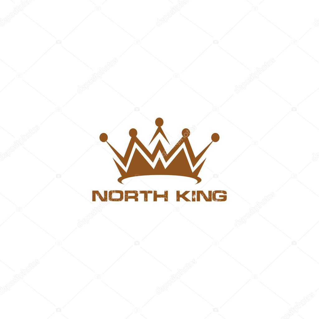 North King Logo Design Vector