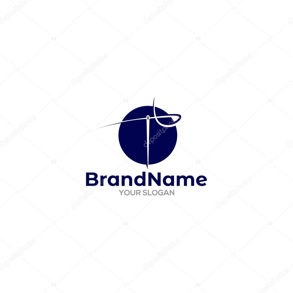 T Tailor Logo Design Vector