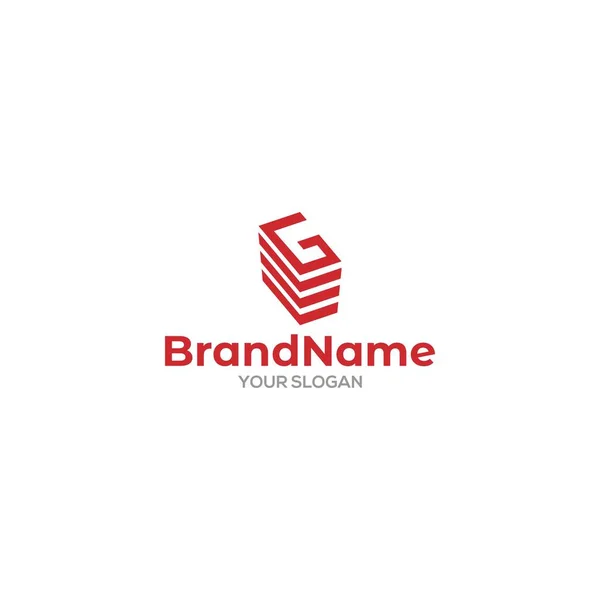 G Binası Logo Tasarım Vektörü