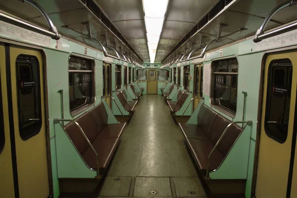 Metrotreno 717 1987 Anno Produzione Ultimo Giorno Prima Della Revisione — Foto Stock