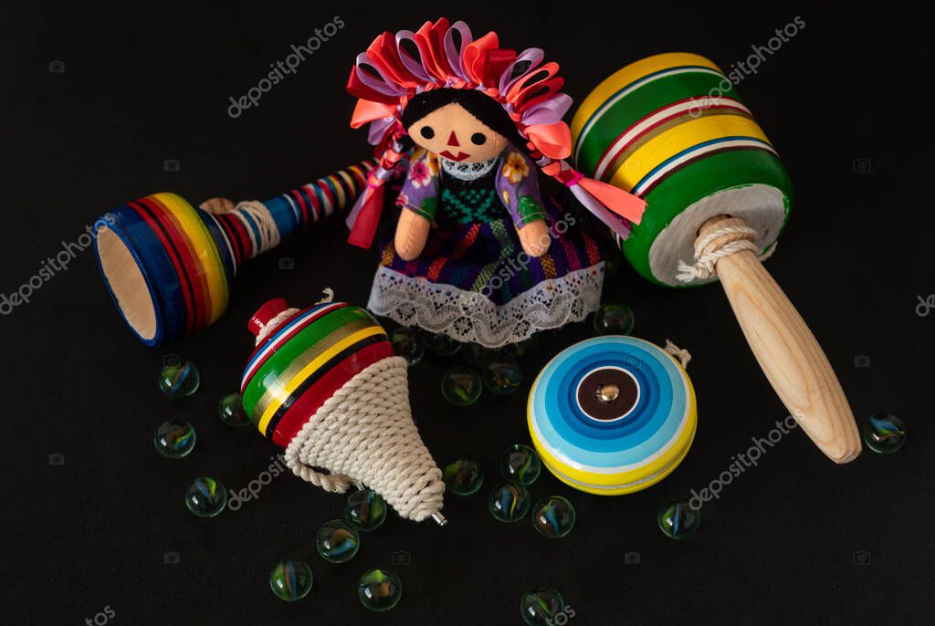Hermosos Juguetes Artesanales Mexicanos Coloridos Tradicionales