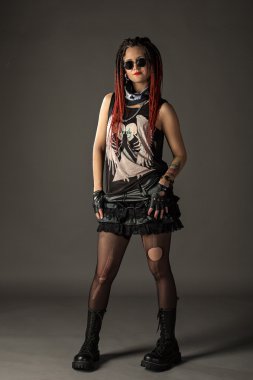 Dreadlocks ile model
