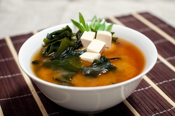 Supă Miso — Fotografie, imagine de stoc