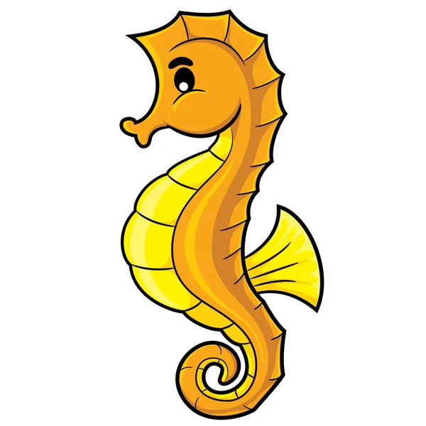 A Sea horse rajzfilm — Stock Vector