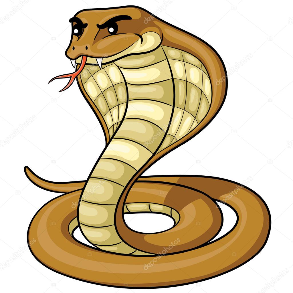 Ilustração Vetorial De Personagem De Desenho Animado De Cobra Royalty Free  SVG, Cliparts, Vetores, e Ilustrações Stock. Image 197861714