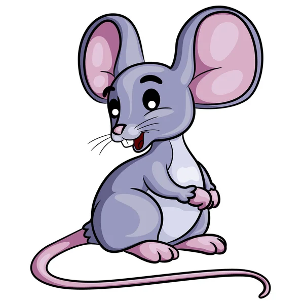 Caricatura del ratón — Vector de stock