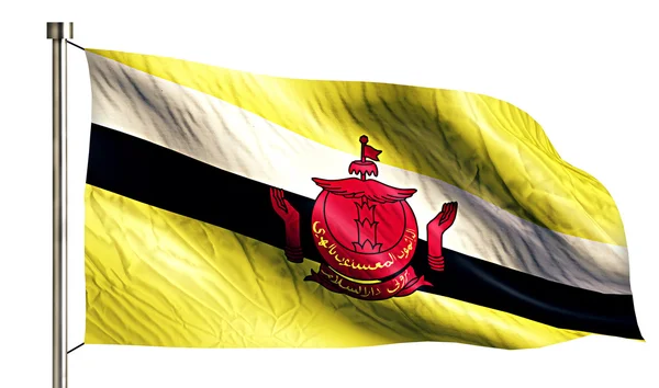 Bandeira Nacional de Brunei — Fotografia de Stock