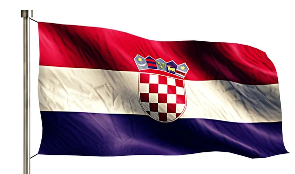 Bandera Nacional de Croacia — Foto de Stock