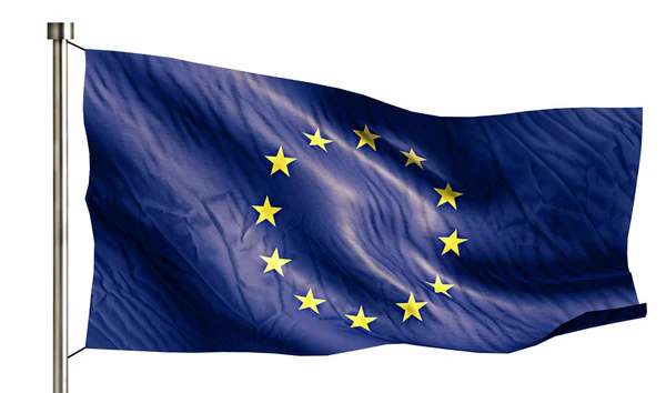 Nationale vlag van Europa — Stockfoto