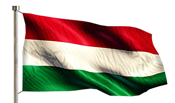 Hungary National Flag — Stock Photo, Image