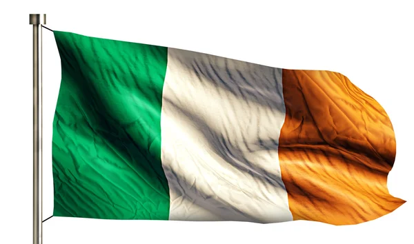 Ireland National Flag — Stock Photo, Image