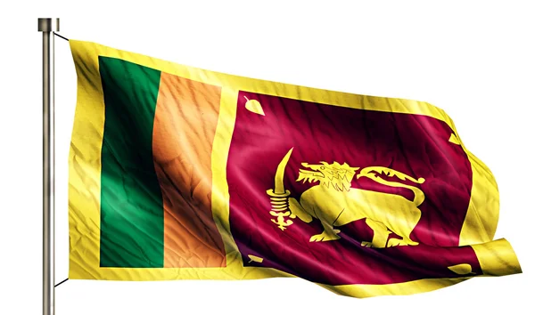 Bandeira nacional do Sri Lanka — Fotografia de Stock